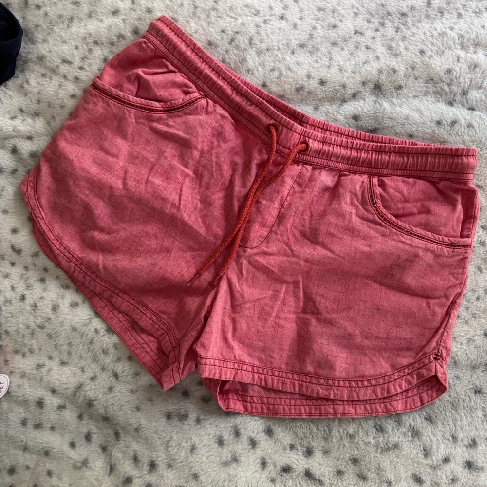 Toad&Co Pink Athletic Shorts Relaxed Fit